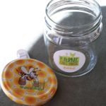 pot de miel de la ferme