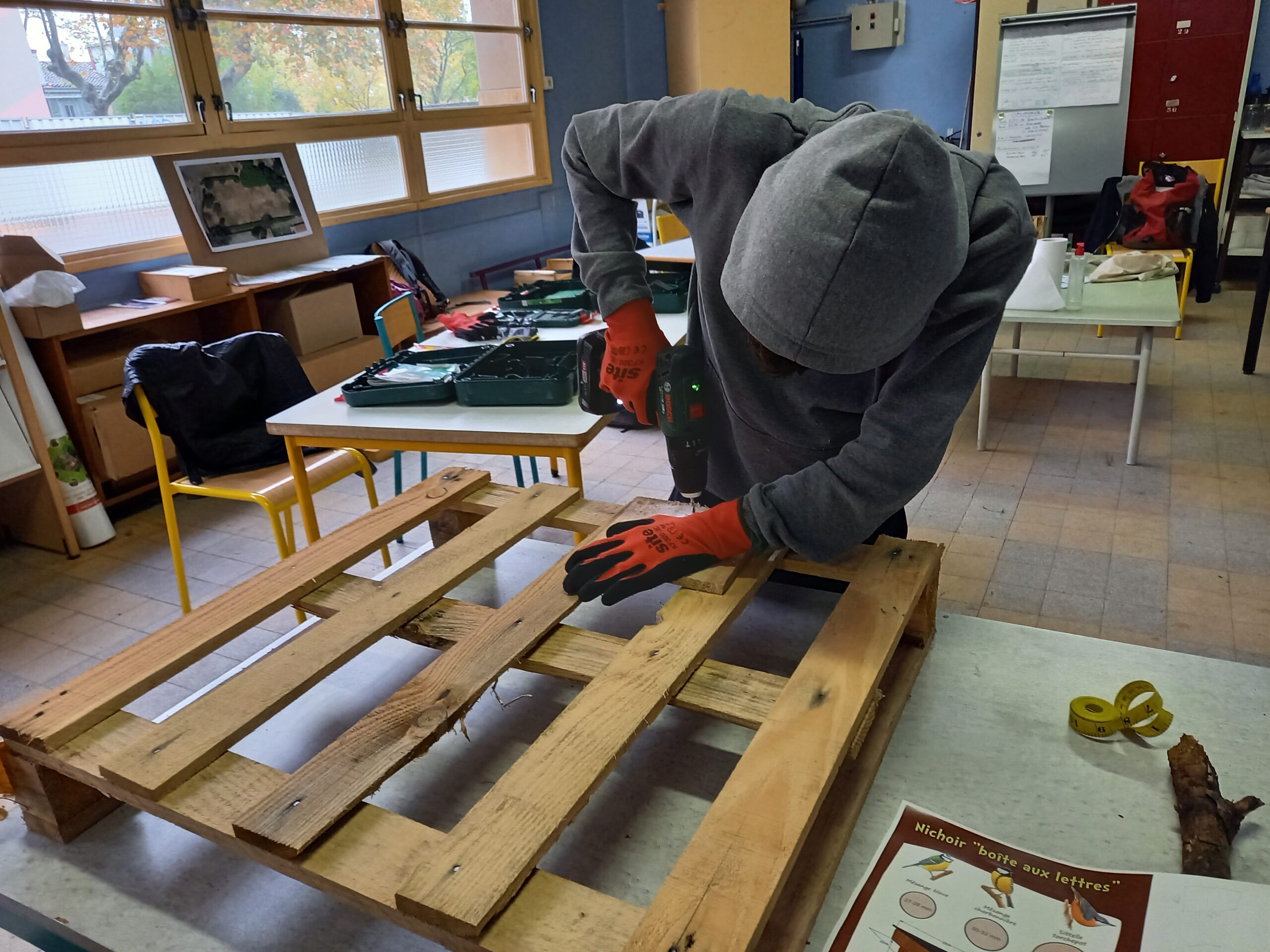 chantier jeunes des vacances d&rsquo;automne