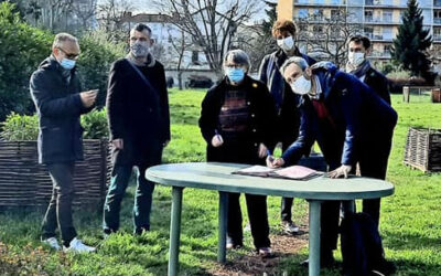 La ferme de la Croix-Rousse et la Ville de Lyon ont signé une convention pour une durée de 6 ans !