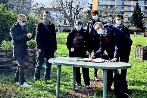 La ferme de la Croix-Rousse et la Ville de Lyon ont signé une convention pour une durée de 6 ans !