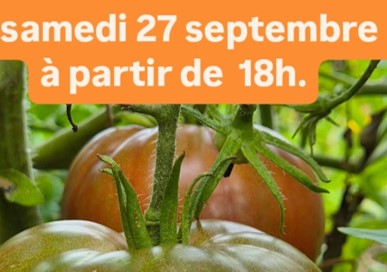 Dégustation de soupes, tartinades et crudités du jardin
