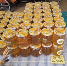 Récolte de miel